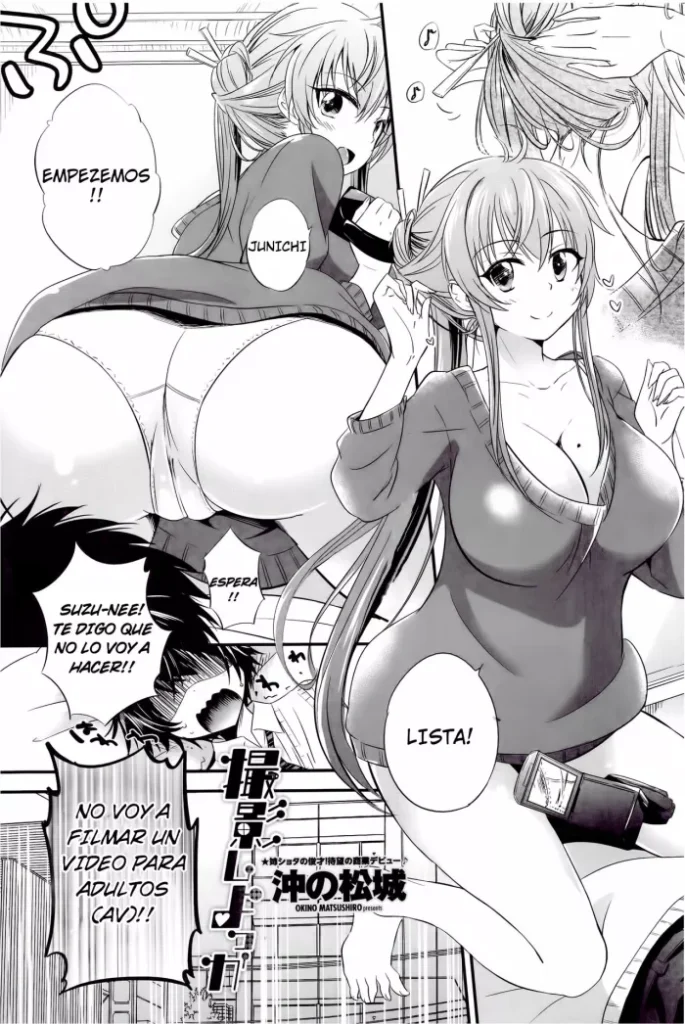 [Okino Matsushiro] Satsuei Shiyokka | Vamos a filmar un video (COMIC Penguin Celeb 2014-10) [Spanish] [jhenier13]