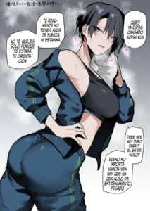 [Okyou] Iyami Tarashii Bukatsu no Senpai Onee-san [Spanish] [Colorized]
