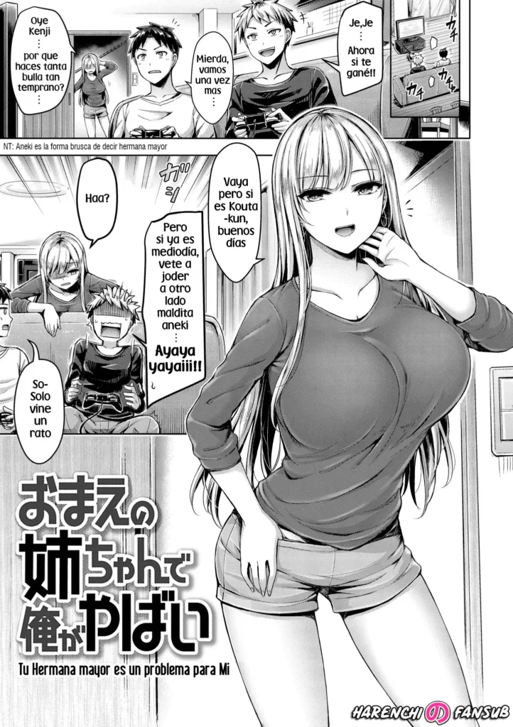 Omae no Nee-chan de Ore ga yabai | Tu Hermana Mayor es un Problema para Mi (decensored)