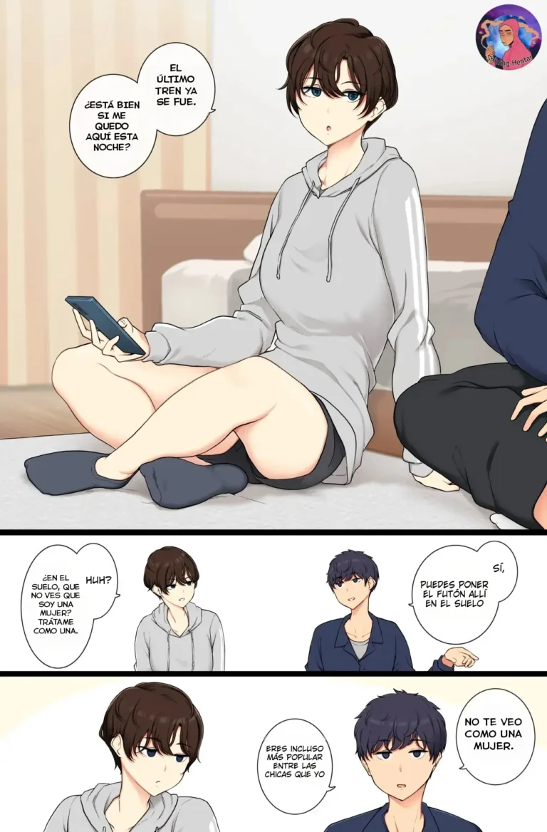Onnanoko Atsukai Shinai to Mesu Dearu Koto o Wakarasetekuru Boyish Joshi | Una chica juvenil que te demostrará que es mujer si no la tratas como tal