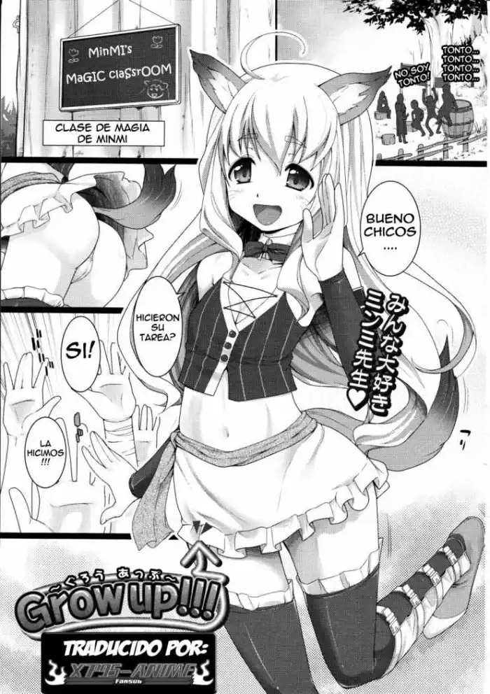 [Ooishi Chuuni] Grow Up!!! (COMIC Unreal 2010-02) [Spanish] [XP95-Hentai]