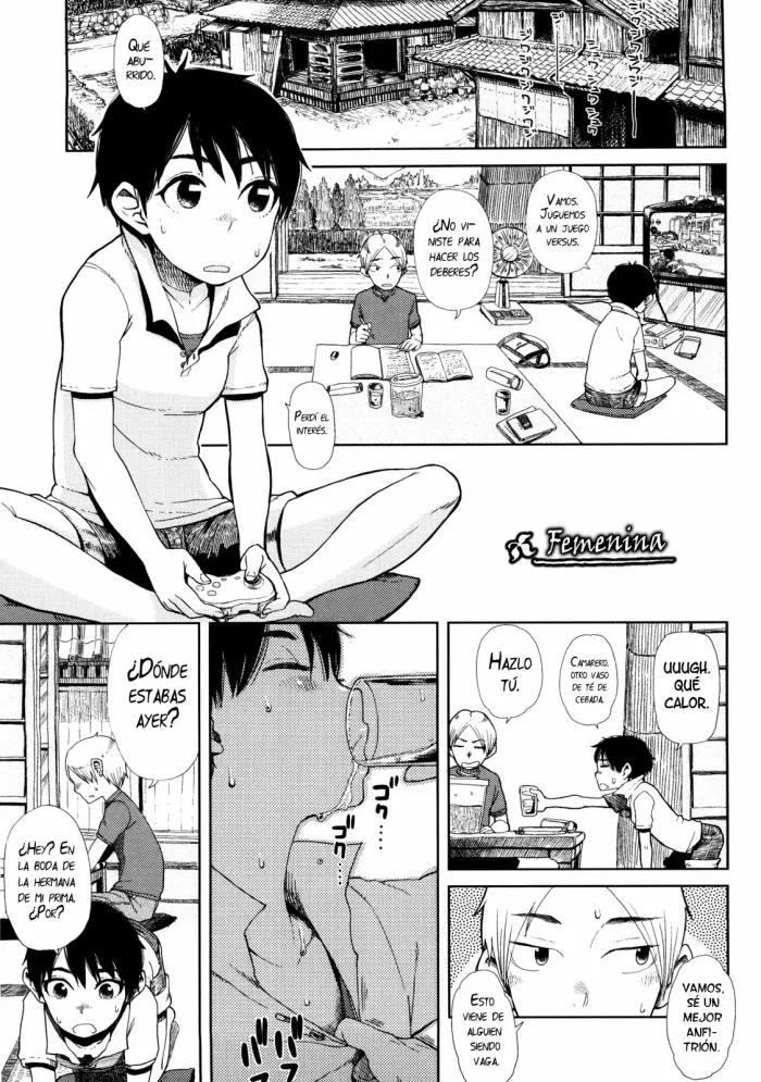 [Oomori Harusame] Onnanokoppoi | Femenina (Kanako to Ojisan) [Spanish] [H-Elite no Fansub]