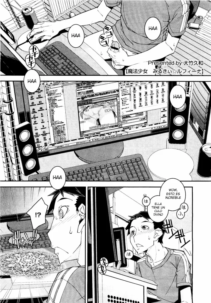 [Ootake Hisakazu] Mahou Shoujo Milky☆Rufina (COMIC Megastore H 2012-03) [Spanish] [XHentai95]