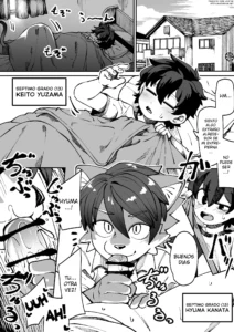 [OMEGA 2-D (Hibino Tomoki, Shima Seiryuu)] Boku no Iinazuke to Osananajimi ga Shuraba Sugiru Ver. 4 (Boku no Hero Academia) [Spanish] [Digital]