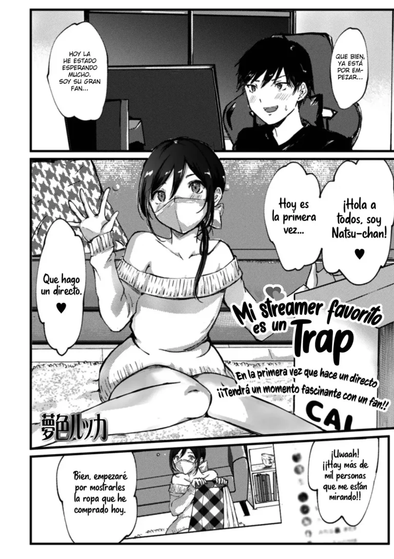 Oshi Haishinsha wa Otokonoko | Mi streamer favorito es un Trap