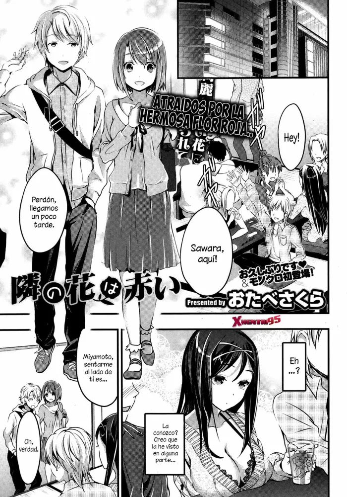 [Otabe Sakura] Tonari no Hana wa Akai | The Red Flower Nearby (COMIC HOTMiLK 2013-11) [Spanish] [XHentai95]