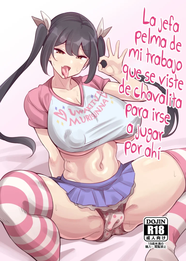 Otona datte Mesugaki ni Naritai mon!! | La jefa pelma de mi trabajo que se viste de chavalita para irse a jugar por ahí