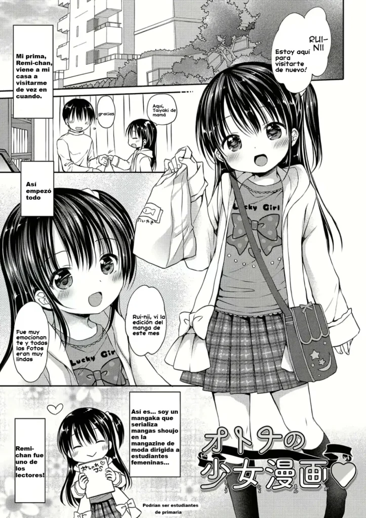 Otona no Shoujo Manga｜Mi Prima Pervertida