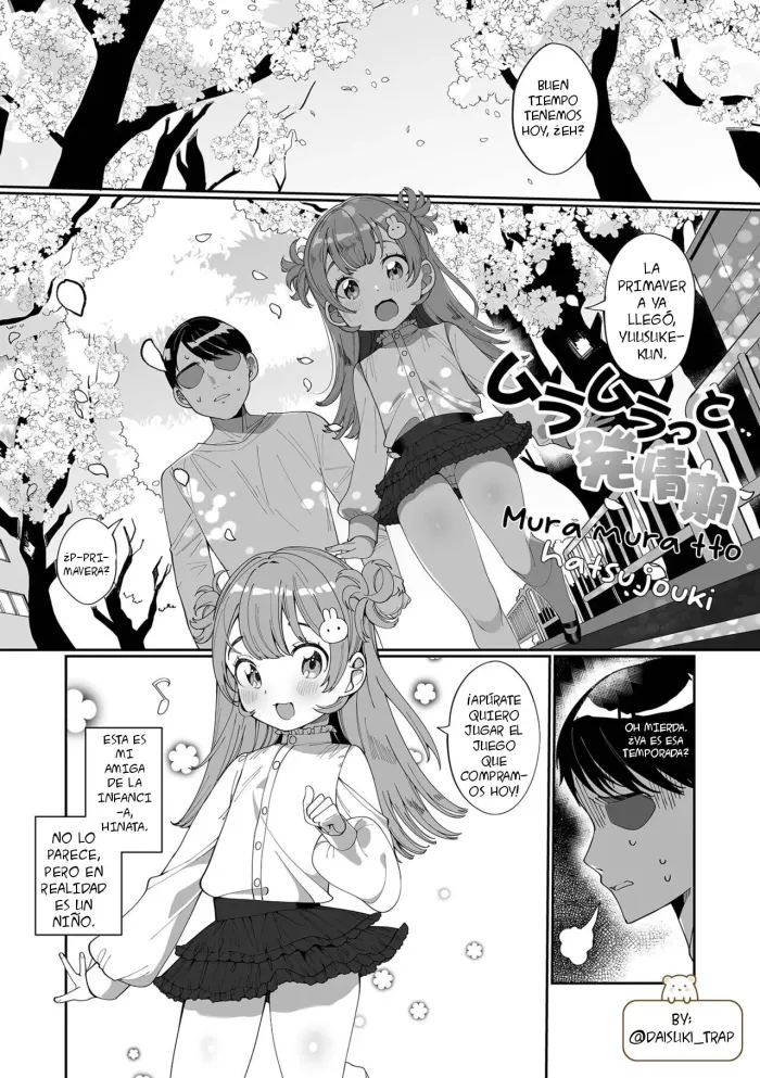 [Ouchi Kaeru] Muramuratto Hatsujouki (Delicious Otokonoko ~Soto wa Muchimuchi Naka wa Torotoro~) [Spanish] [Daisuki Trap] [Decensored] [Digital]