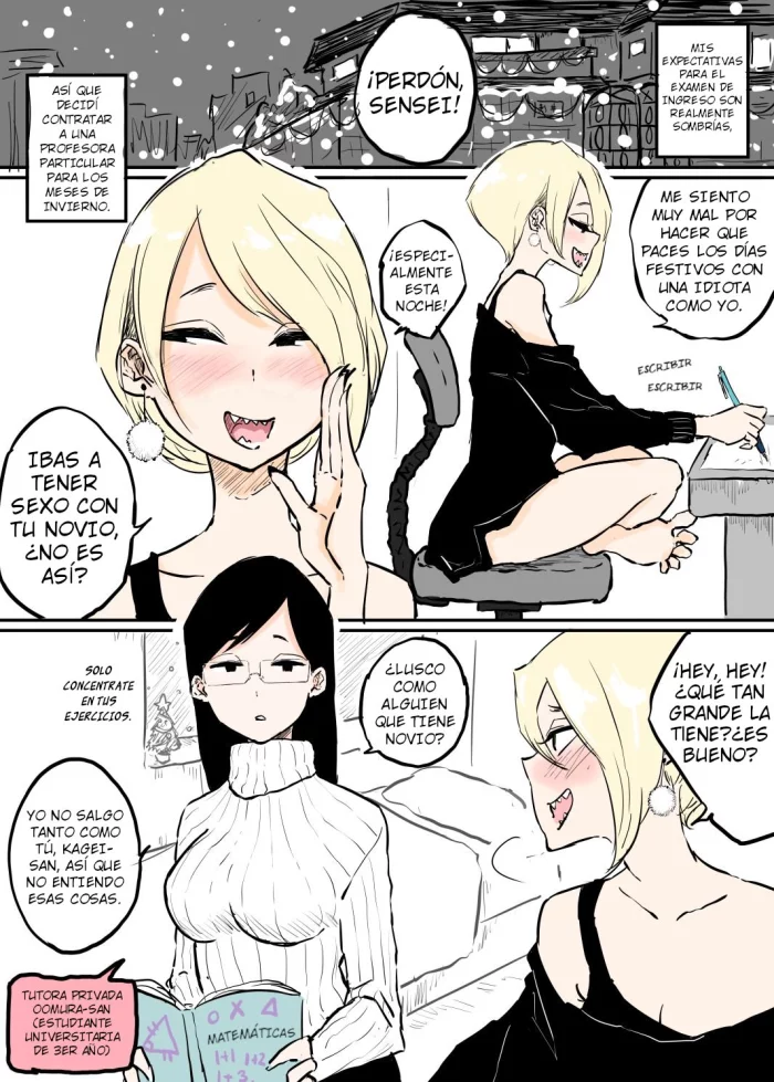 [Pandacorya] Sousaku Yuri: Shinzou ga Gyaku ni Aru Onnanoko no Hanashi [Spanish] [Un vato que traduce hentais en su tiempo libre]