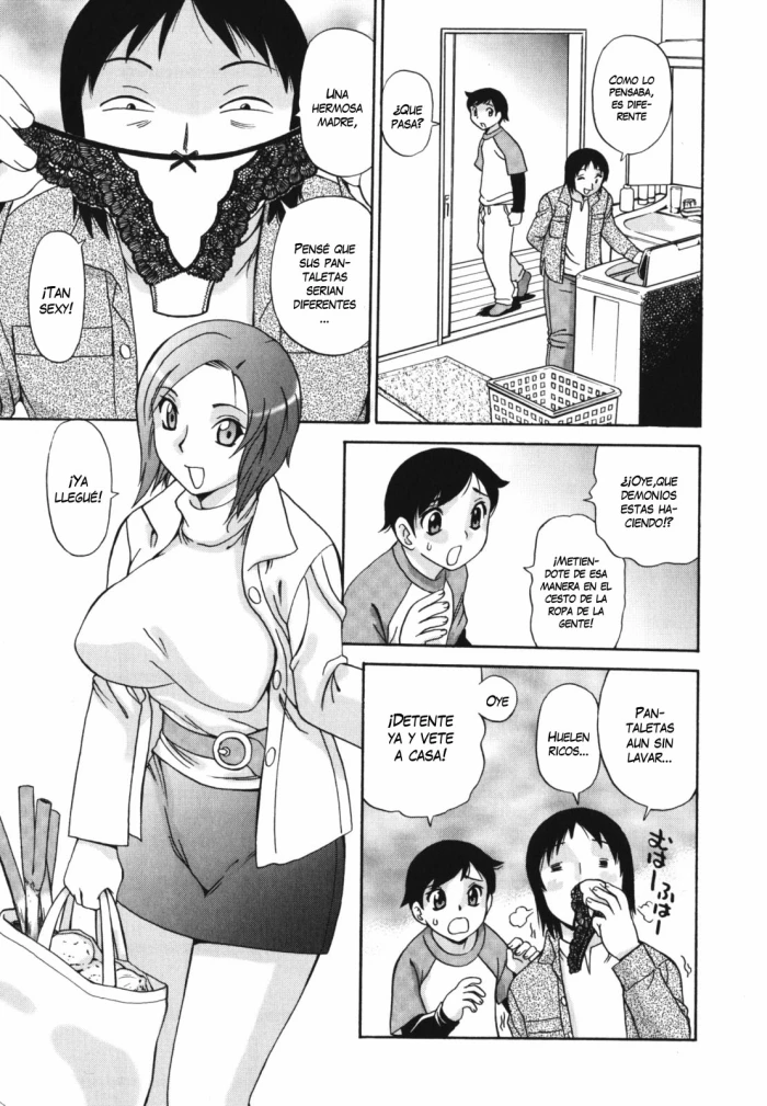 [Penicillin XI] Tetsudau Mama | Helper Mother (Boshi Nureta Ichiya) [Spanish] [VarKatzas666] [Decensored]