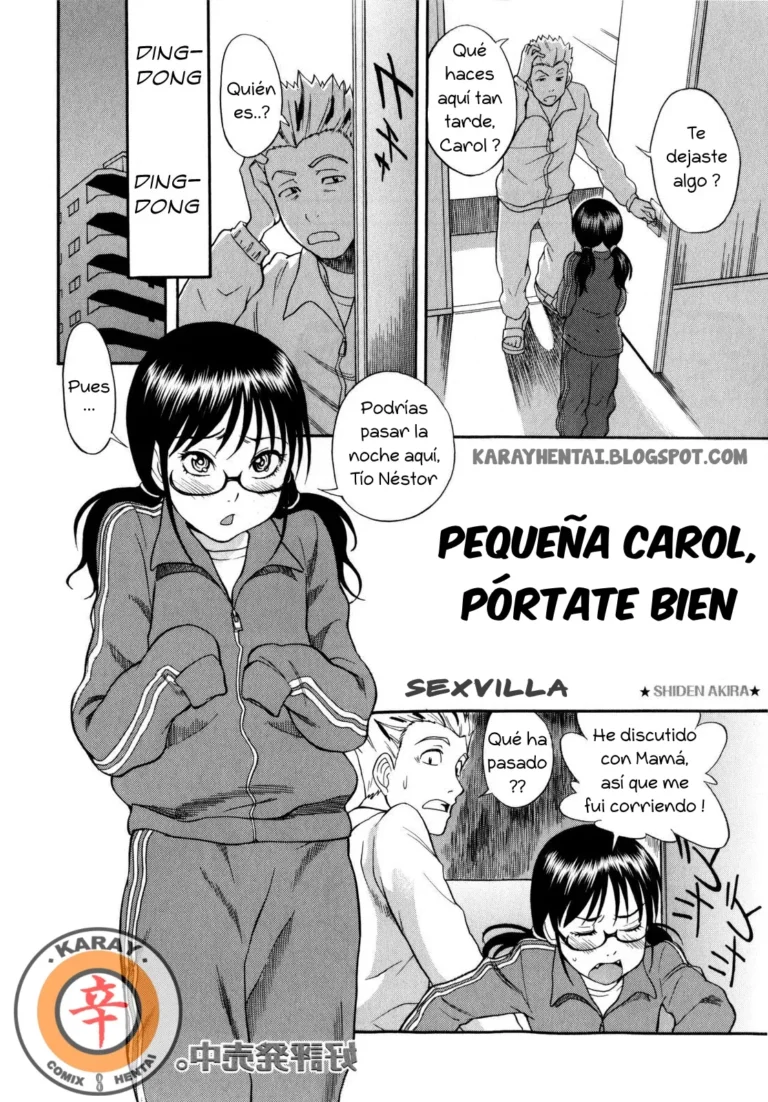 PEQUEÑA CAROL, PÓRTATE BIEN