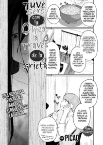 [Picao] I fucked the Girl Through the Gap | Tuve Sexo Con La Chica A Traves De La Grieta [Spanish] [SSR Translations & Anime no Mansebia]