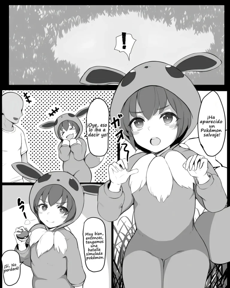 Pokemon-gokko-chan to Koubi Gokko | Gokka y el entrenamiento de apareamiento