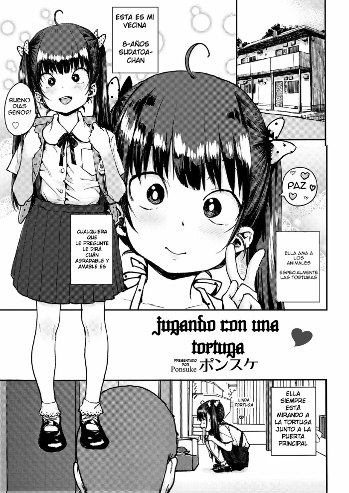 [Ponsuke] Kame to Asobo | Jugando con una tortuga (COMIC LO 2018-07) [Spanish] {MetamorfosiS} [Digital]