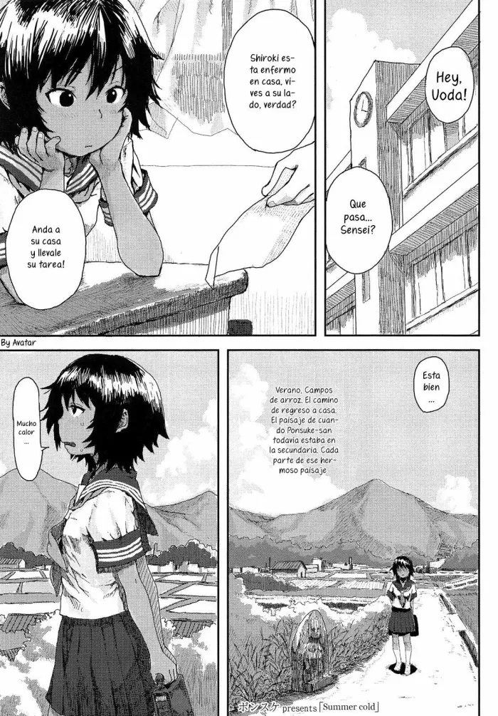 [Ponsuke] Natsukaze | Summer Cold (COMIC LO 2013-08) [Spanish] [Avatar-kun]
