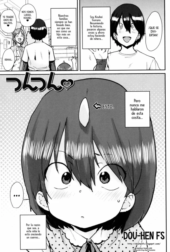 [Ponsuke] TsunTsun | Cuernito (Loli to Asobo♪) [Spanish] [Dou-Hen FS]