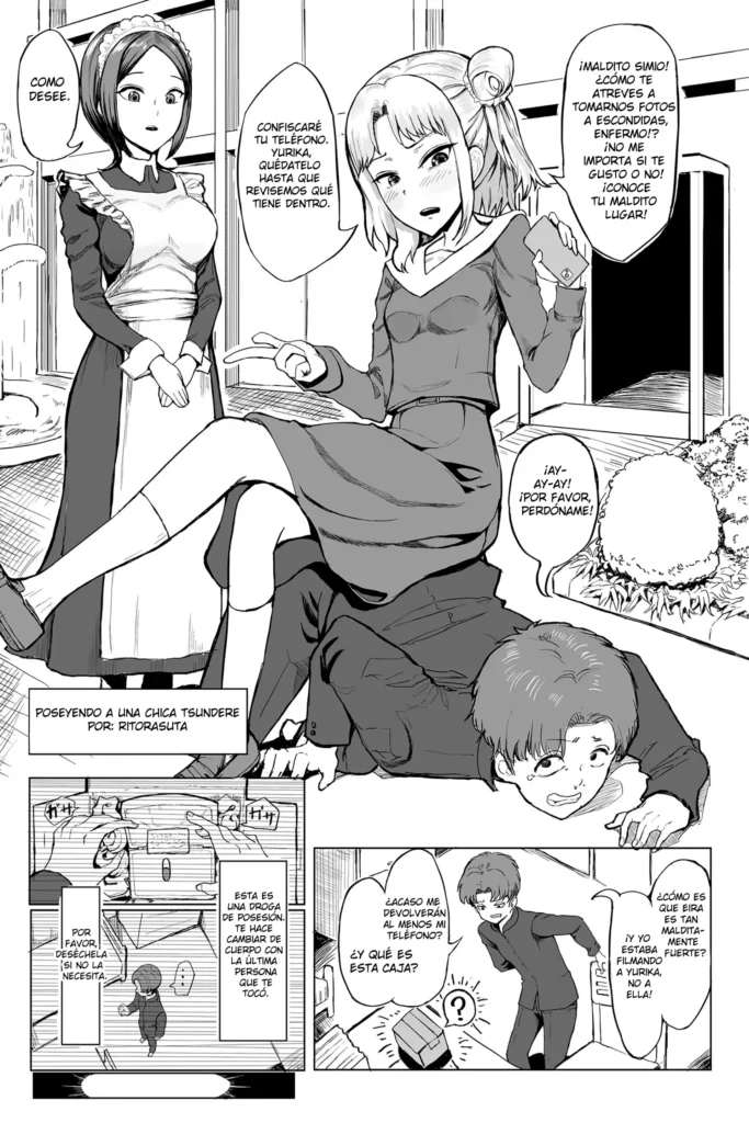 Poseyendo a una chica Tsundere