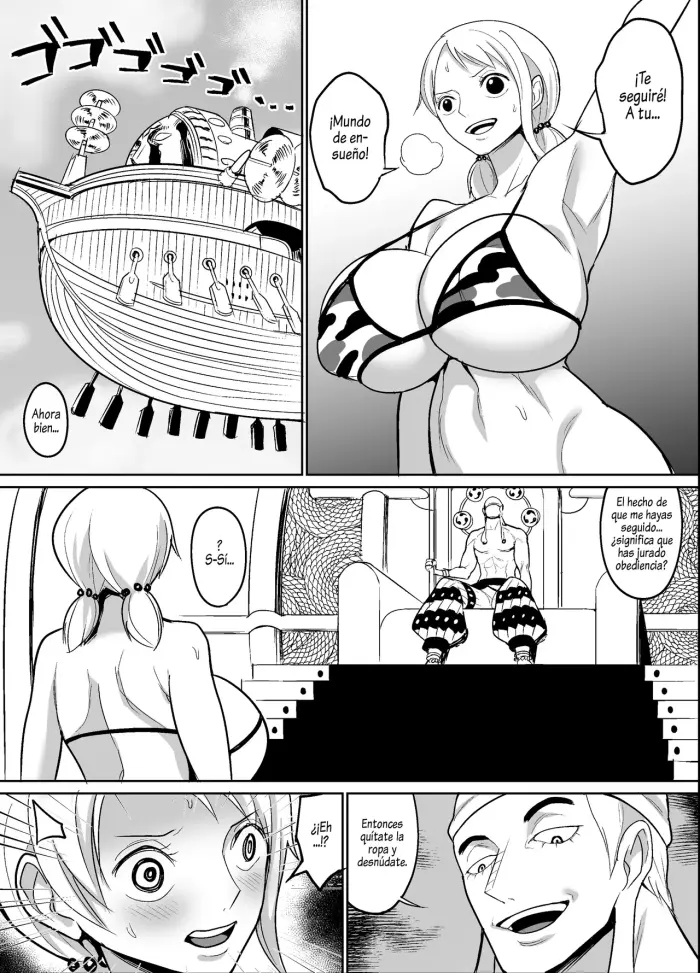 [REM9 (Hamiltan)] Sorajima Hen (One Piece) [Spanish] [Al chile no sé Scan]