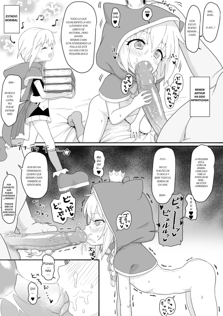 Renkin Arthur-chan 4 Page Manga (decensored)