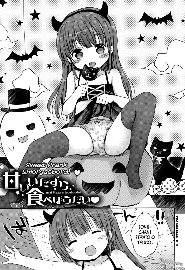 [Rico] Amai Itazura Tabehoudai ♡ | Sweet Prank Smorgasbord (Chiisana Kanojo no Meswitch) [Spanish][traducciones JL]