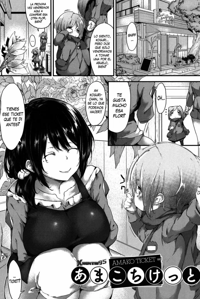 [Rokuichi] Amako Ticket | El Ticket de Amako (Koiiro Fragment) [Spanish] [XHentai95] [Digital]