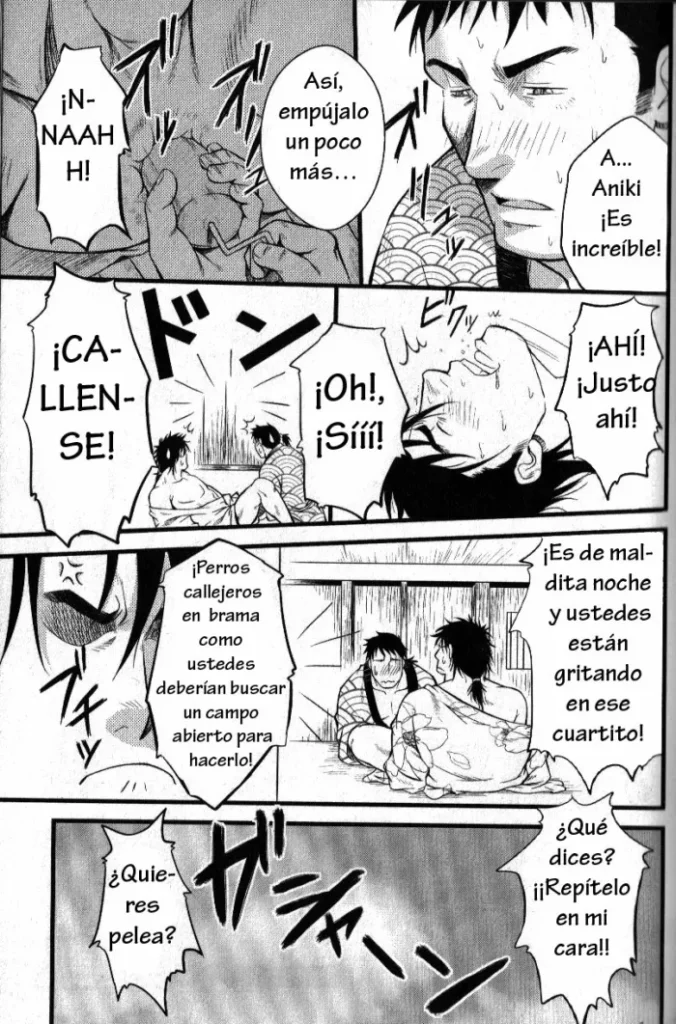 [Rycanthropy (Mizuki Gai)] Edo love [Spanish] [Tori-traducciones]