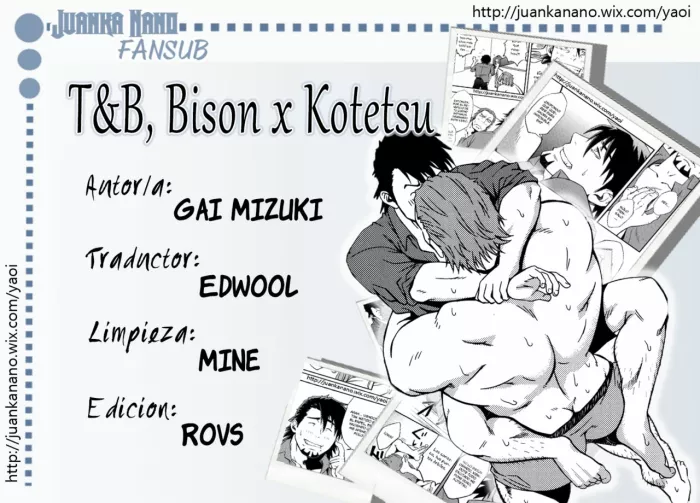 [Rycanthropy (Mizuki Gai)] T&B – Bison x Kotetsu [Spanish]