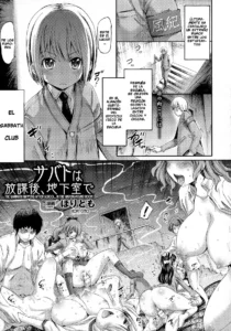 Sabbath wa Houkago, Chikashitsu de | The Sabbath happens after school, in the underground room