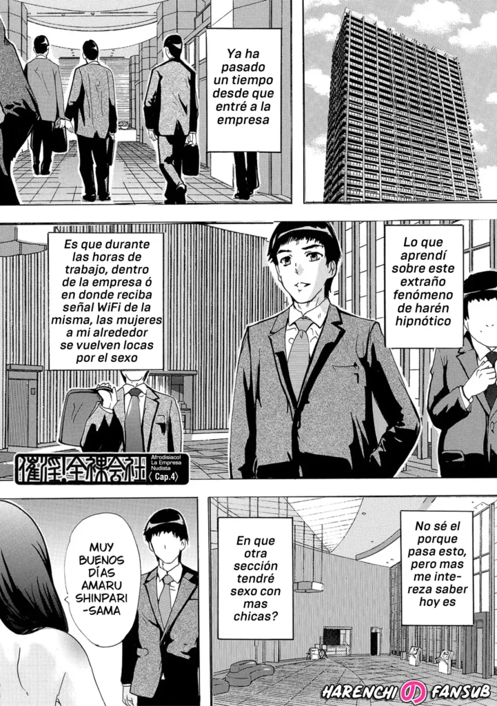 Saiin! Zenra Kaisha (Chap. 4) | Afrodisiaco! La Empresa Nudista
