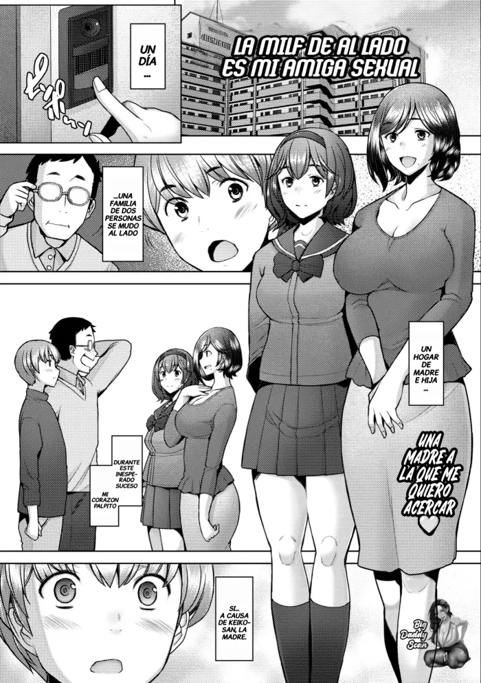 [Sakai Hamachi] Tonari no Mama wa Boku no SeFri｜La MILF De Al Lado Es Mi Amiga Sexual (Okinimesu Mama) [Español] [BigDaddy Scan] [Sin Censura] [Digital]