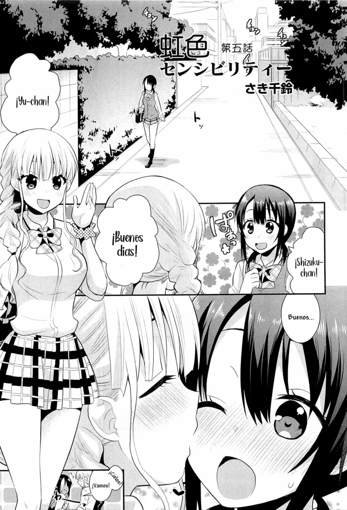 [Saki Chisuzu] Nijiiro Sensibility Ch. 2 | Rainbow Sensibility (Aya Yuri Vol. 8) [Spanish] [YURI POR METATRON04X]