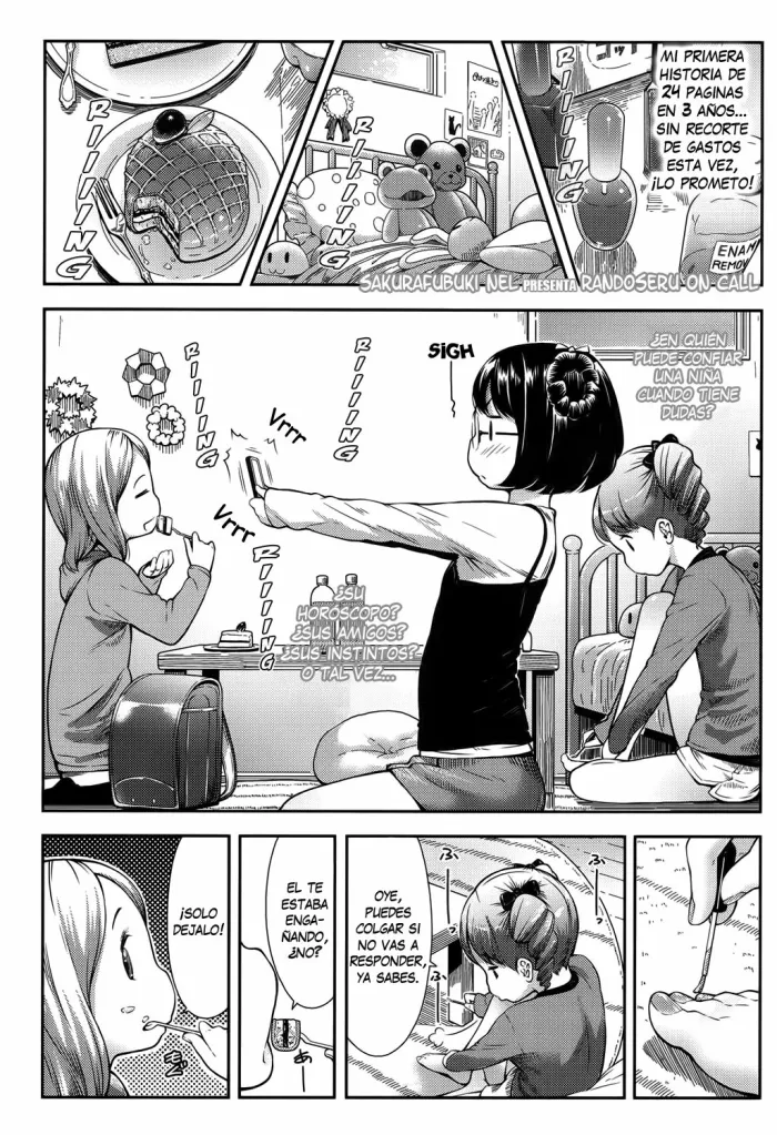 [Sakurafubuki Nel] Chakushin Randoseru | Randoseru en Llamada (COMIC LO 2017-09) [Spanish] [Brian Alvarez] [Digital]