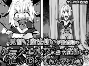 [Sansui (Sen)] Minarai Mahoutsukai ga Hatsujouki no Dark Elf ni Mori de Souguu Shite Gyaku Rape Sarechau [Spanish]{Para hacerlos felices}
