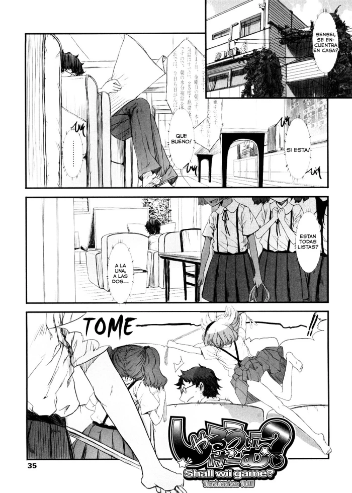 [Sasahara Yuuki] Shall We Game Ch.1-3 [Spanish] {Loli Vault}