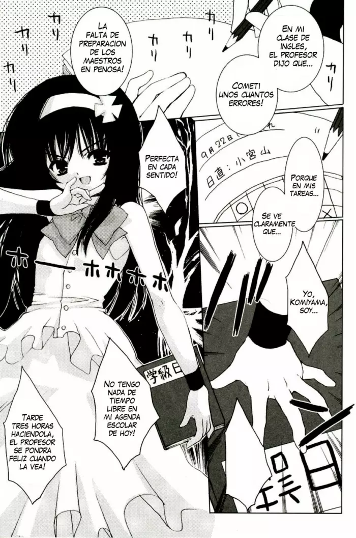 [Sasakura Ayato] Houkago no Kyoushitsu Fuukei | Despues de Clases Ch. 3 [Spanish]