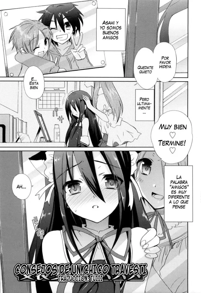 [Sasakura Ayato] Josou Shounen no Susume | Consejos de un chico travesti (Shounen Dolce) [Spanish] [TUIII]
