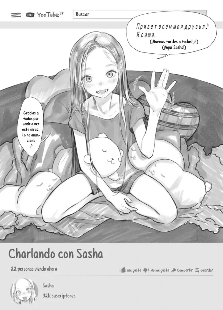 Sasha-chan YooTube Channel Tourokushasuu 10000-nin Toppa Kinen Live Haishin. | Transmisión en Vivo Conmemorativa por Superar los 10,000 Suscriptores en el Canal de YooTube de Sasha-chan.