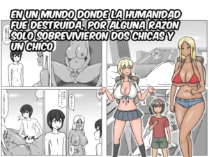 [(sato→ siruto→)Sato] Jinrui ga Metsubou shite, Naze ka Gal to Shota dake ga Ikinokotta Sekai [Spanish] [Hellsing Scans]