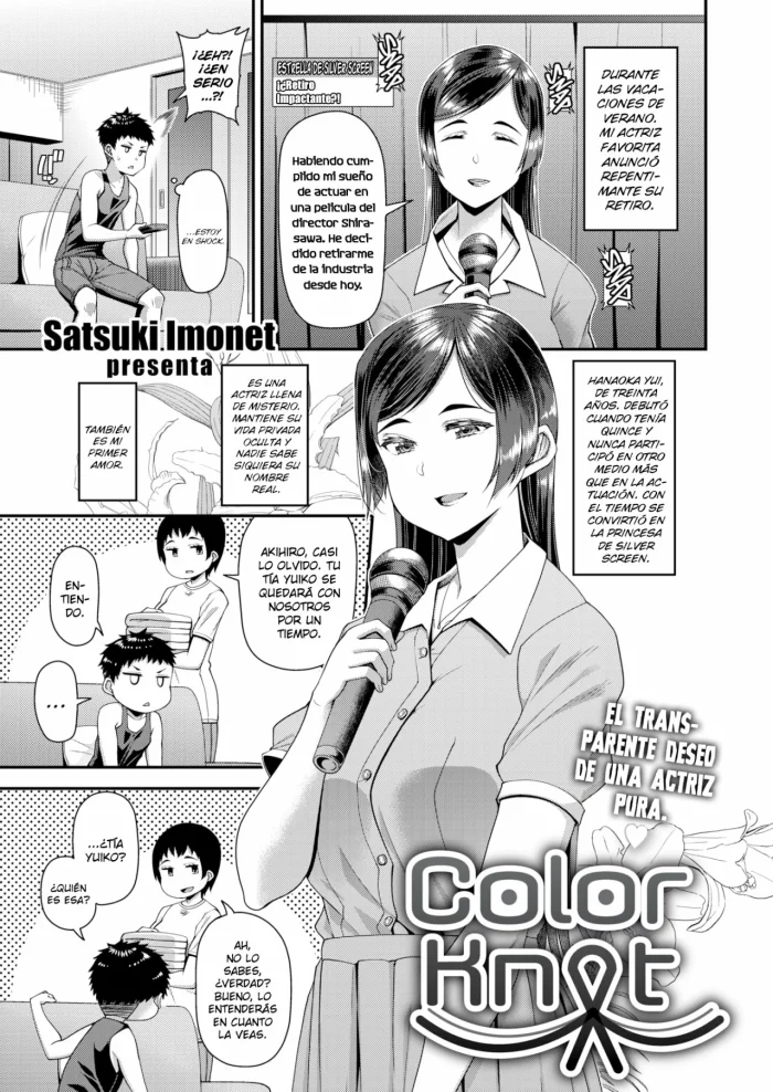 [Satsuki Imonet] Iro Musubi | Color Knot (COMIC Shitsurakuten 2020-10) [Spanish] [SketNatsu] [Digital]