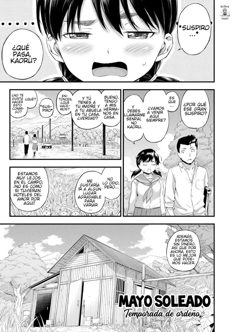 Satsukibare, chichishibori | Mayo soleado, temporada de ordeño