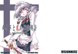 (SC41) [VISIONNERZ (Miyamoto Ryuuichi)] Maid to Chi no Unmei Tokei -Lunatic- (Touhou Project) [Spanish] [Ichi no Fansub]
