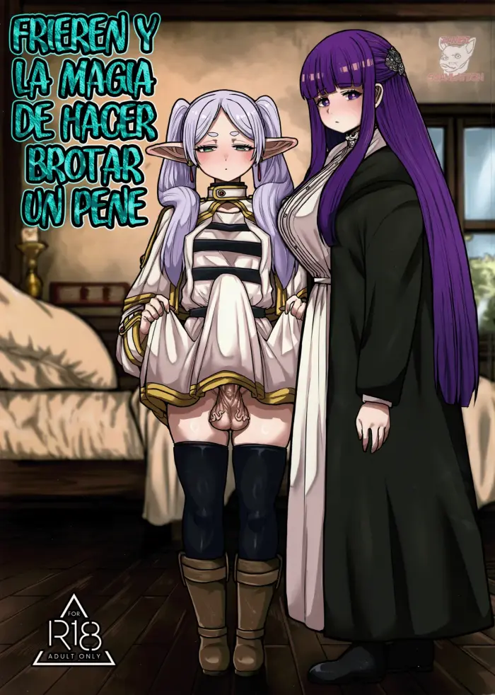 [Sei no mamono (Sema, Shunmaku)] Frieren y la Magia de Hacer Brotar un Pene (Sousou no Frieren) [Spanish] [Zambi Scanlation]