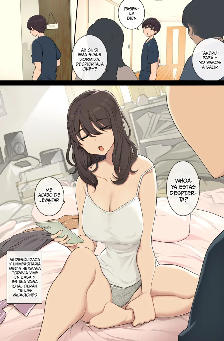 Seikatsu mo Teiso Kannen mo Darashinai Gishi Ni Ya-ra Sete Morau | Me cojo a mi media hermana que descuida su estilo de vida