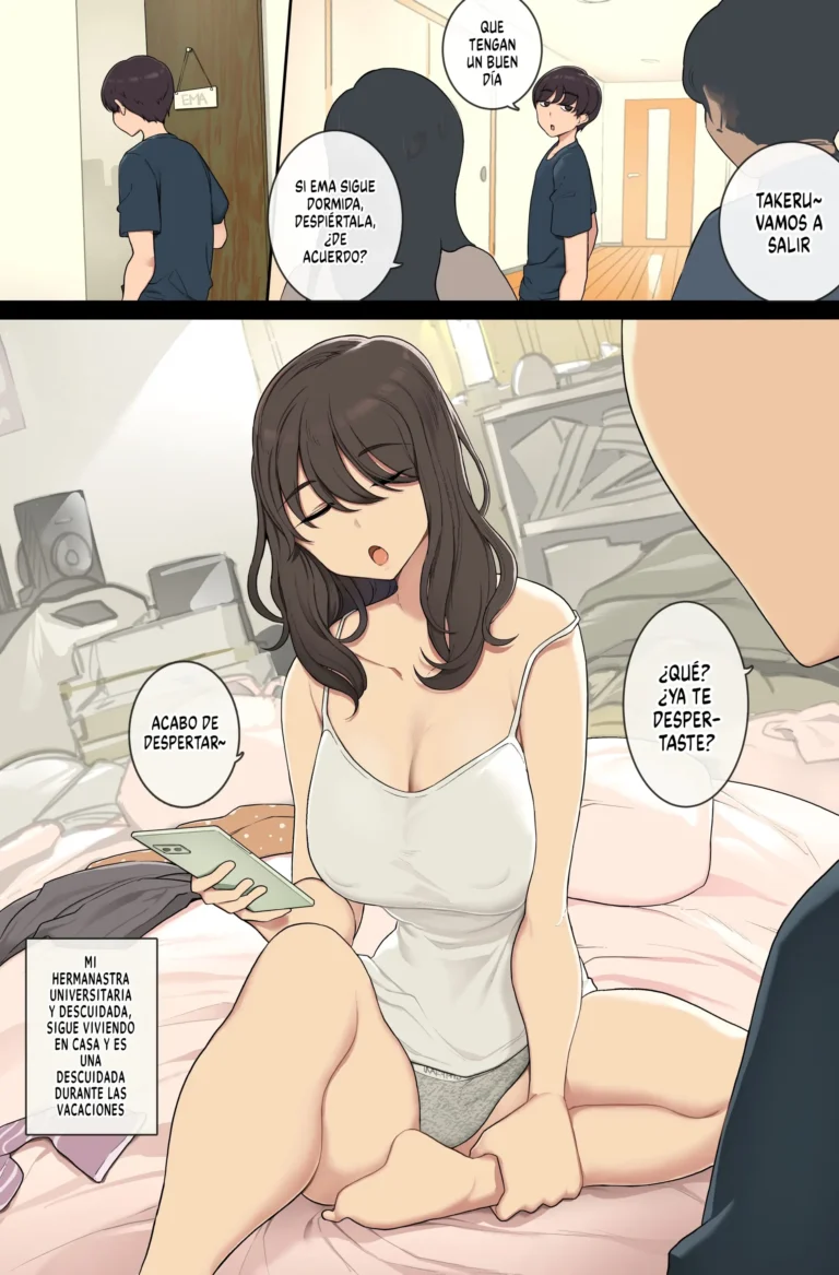 Seikatsu mo Teiso Kannen mo Darashinai Gishi Ni Ya-ra Sete Morau | Me Voy A Coger A Mi Hermanastra, Que Es Descuidada Tanto En Su Estilo De Vida Como En Su Sentido De Castidad