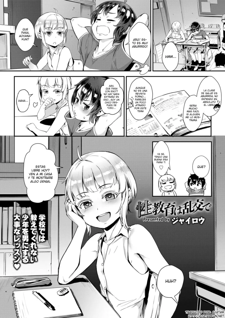 Seikyouiku wa Rankou de | Sexual Education Through Group Sex (decensored)