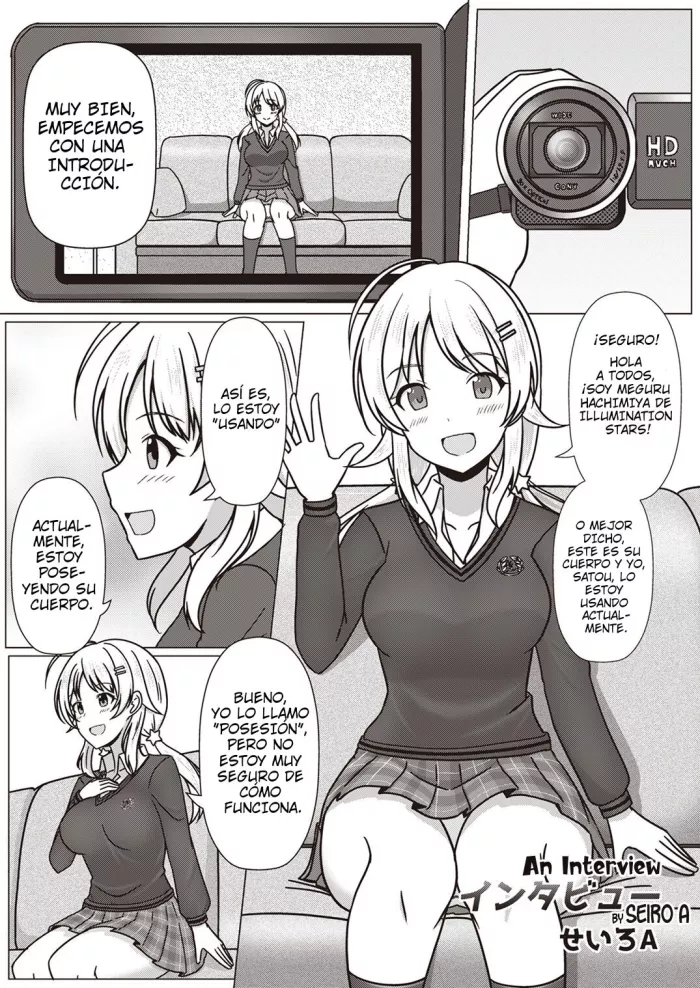 [Seiro A] Interview | Una Entrevista (Shinymas TS Goudou) (THE iDOLM@STER: Shiny Colors) [Spanish] [Haise] [Digital]