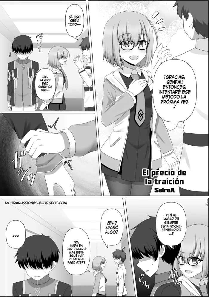 [SeiroA] Uragiri no taika (TSFGO Tasha-kei TSF Anthology) (FateGrand Order) [Spanish]