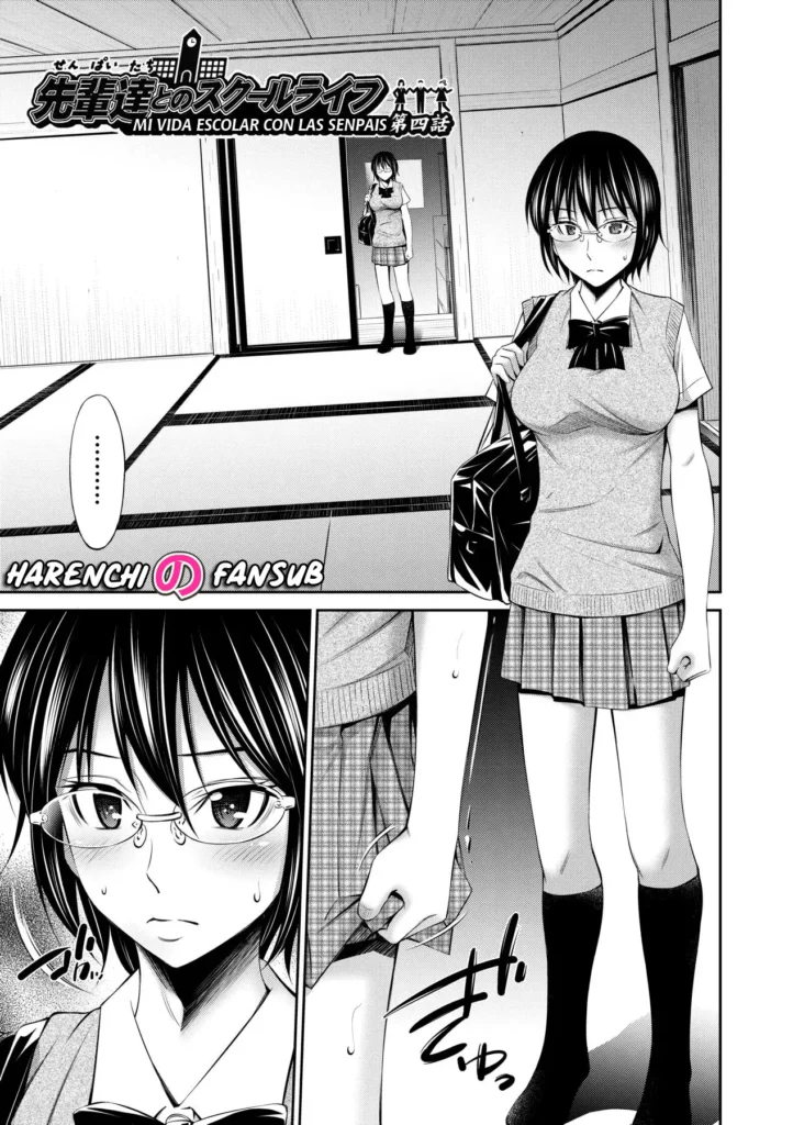 Senpai-tachi to no Gakuen Seikatsu chap.4 | Mi vida escolar con las senpais cap.4 (decensored)