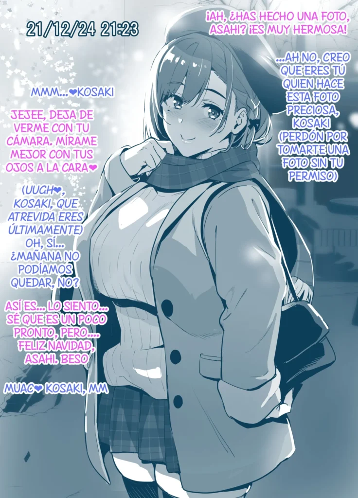 Sentai Pink (shinsaku) no kurisumasu no sugoshikata (IF) Decensored